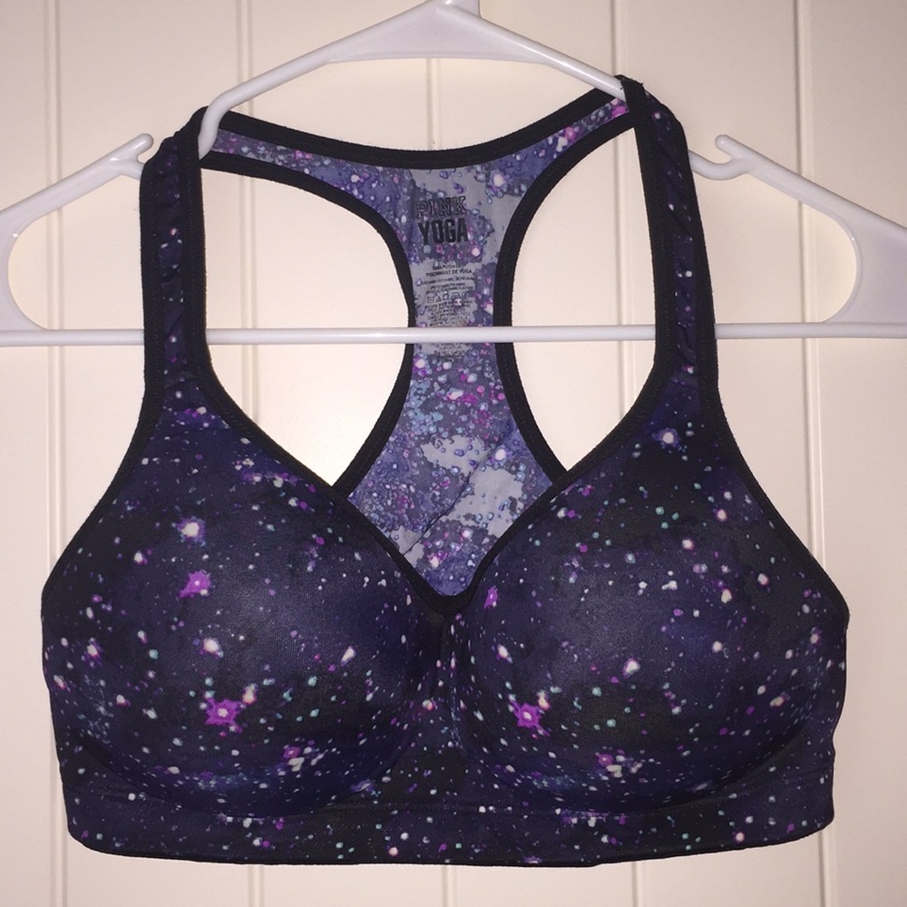 PINK Yoga Push-Up Bra